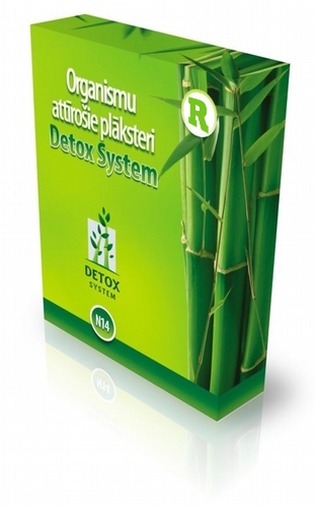 Patches for cleaning of the organism «DETOX SYSTEM - R»